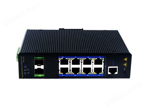 文朗WL-GYJ208G系列千兆2光8电工业收发器