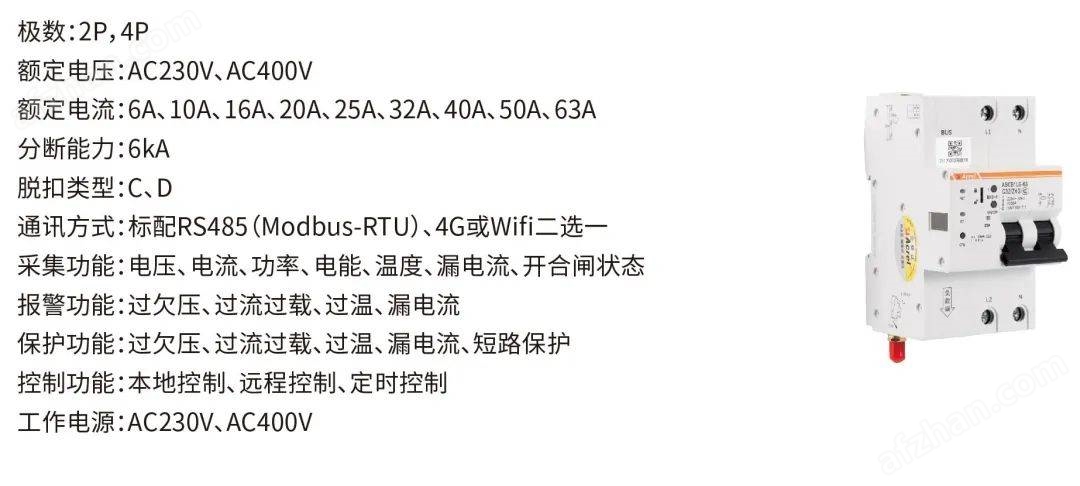 用电安全 “看得见”：智能塑壳断路器实时数据监测+预警功能